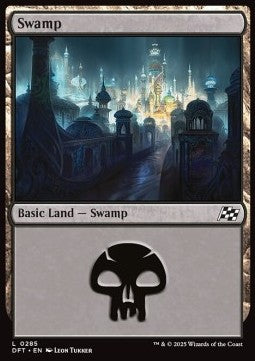 Swamp (V.3) - Aetherdrift (Land) [DFT-285]