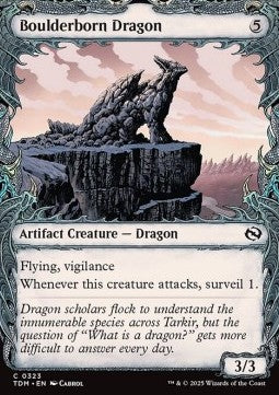 Boulderborn Dragon - Tarkir: Dragonstorm: Extras (Common) [XTDM-323]