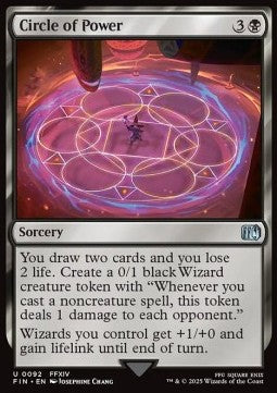 Circle of Power - Magic: The Gathering - FINAL FANTASY (Uncommon) [FIN-92]