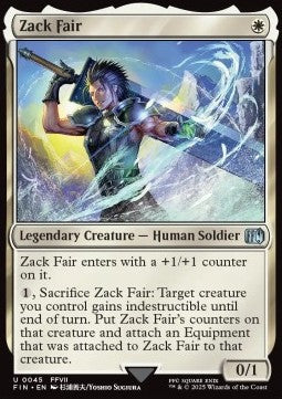 Zack Fair - Magic: The Gathering - FINAL FANTASY (Uncommon) [FIN-45]