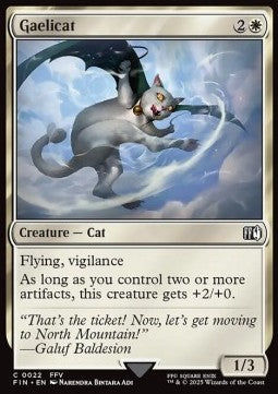 Gaelicat - Magic: The Gathering - FINAL FANTASY (Common) [FIN-22]