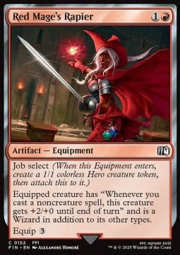 Red Mage's Rapier - Magic: The Gathering - FINAL FANTASY (Common) [FIN-152]