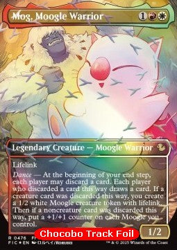 Mog, Moogle Warrior - Magic: The Gathering - FINAL FANTASY Holiday Release (Rare) [FINH-476]
