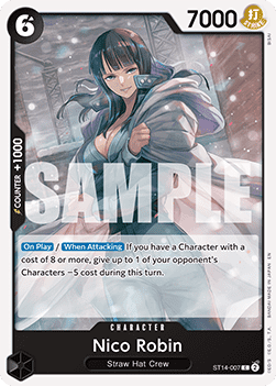 Nico Robin (ST14-007) (V.1) - The Best Vol.2 (Common) [PRB02-ST14-007]