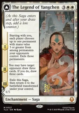 The Legend of Yangchen // Avatar Yangchen - Magic: The Gathering | Avatar: The Last Airbender: Promos (Mythic) [PTLA-27]