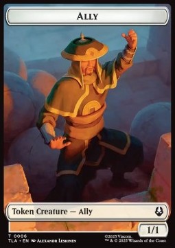 Ally Token (W 1/1) // Clue Token (V.3) - Magic: The Gathering | Avatar: The Last Airbender: Tokens (Token) [TTLA-T 6/17]