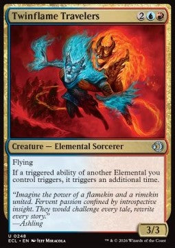 Twinflame Travelers - Lorwyn Eclipsed (Uncommon) [ECL-248]