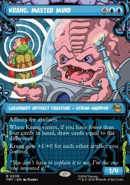 Krang, Master Mind - Teenage Mutant Ninja Turtles: Extras (Rare) [XTMT-230]