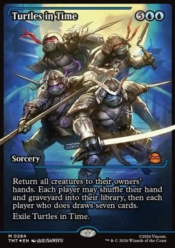 Turtles in Time (V.2) - Teenage Mutant Ninja Turtles: Extras (Mythic) [XTMT-284]