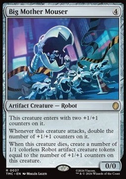 Big Mother Mouser - Commander: Teenage Mutant Ninja Turtles (Rare) [TMC-37]