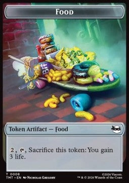 Food Token // Mutagen Token - Teenage Mutant Ninja Turtles: Tokens (Token) [TTMT-T 8/9]