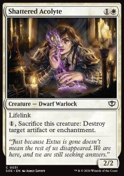 Shattered Acolyte - Secrets of Strixhaven (Common) [SOS-31]