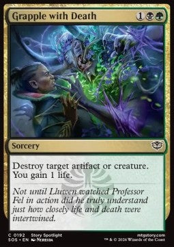 Grapple with Death - Secrets of Strixhaven (Common) [SOS-192]