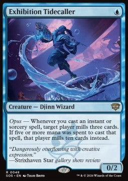 Exhibition Tidecaller - Secrets of Strixhaven (Rare) [SOS-48]