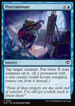 Procrastinate - Secrets of Strixhaven (Common) [SOS-64]
