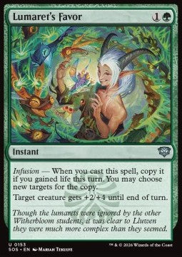 Lumaret's Favor - Secrets of Strixhaven (Uncommon) [SOS-153]