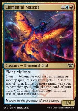 Elemental Mascot - Secrets of Strixhaven (Common) [SOS-185]