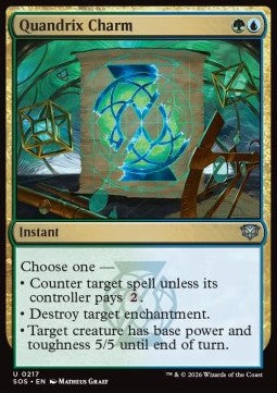 Quandrix Charm - Secrets of Strixhaven (Uncommon) [SOS-217]