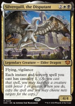 Silverquill, the Disputant - Secrets of Strixhaven (Mythic) [SOS-226]