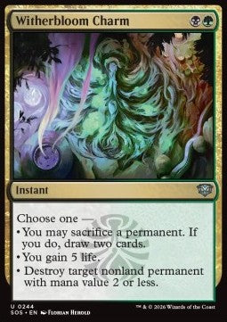 Witherbloom Charm - Secrets of Strixhaven (Uncommon) [SOS-244]