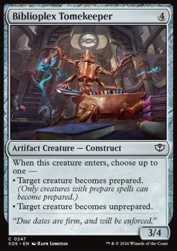 Biblioplex Tomekeeper - Secrets of Strixhaven (Common) [SOS-247]