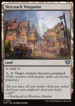 Skycoach Waypoint - Secrets of Strixhaven (Uncommon) [SOS-261]