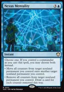 Nexus Mentality - Commander: Secrets of Strixhaven (Rare) [SOC-21]
