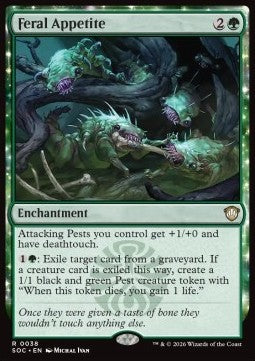 Feral Appetite - Commander: Secrets of Strixhaven (Rare) [SOC-38]