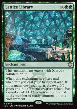 Lattice Library - Commander: Secrets of Strixhaven (Rare) [SOC-40]