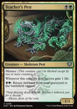 Teacher's Pest - Secrets of Strixhaven (Uncommon) [SOS-238]