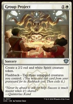 Group Project - Secrets of Strixhaven (Uncommon) [SOS-17]