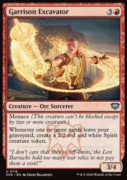 Garrison Excavator - Secrets of Strixhaven (Uncommon) [SOS-116]