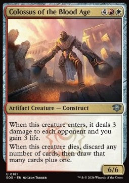 Colossus of the Blood Age - Secrets of Strixhaven (Uncommon) [SOS-181]