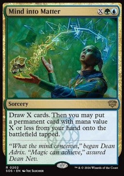 Mind into Matter - Secrets of Strixhaven (Rare) [SOS-202]