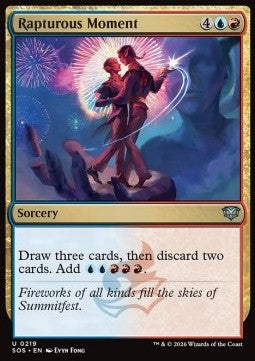 Rapturous Moment - Secrets of Strixhaven (Uncommon) [SOS-219]