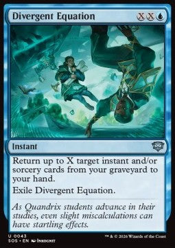 Divergent Equation - Secrets of Strixhaven (Uncommon) [SOS-43]