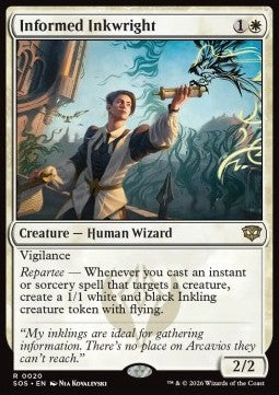 Informed Inkwright - Secrets of Strixhaven (Rare) [SOS-20]