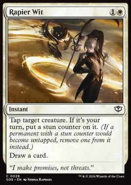 Rapier Wit - Secrets of Strixhaven (Common) [SOS-28]