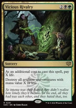 Vicious Rivalry - Secrets of Strixhaven (Rare) [SOS-241]