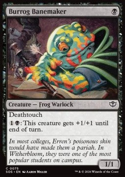 Burrog Banemaker - Secrets of Strixhaven (Common) [SOS-75]