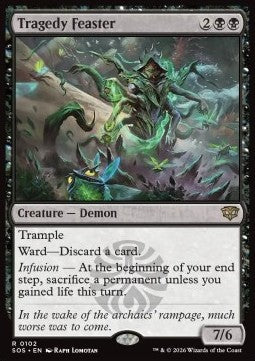 Tragedy Feaster - Secrets of Strixhaven (Rare) [SOS-102]