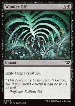 Wander Off - Secrets of Strixhaven (Common) [SOS-104]