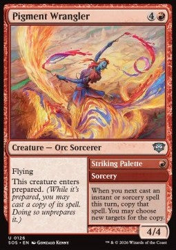 Pigment Wrangler // Striking Palette - Secrets of Strixhaven (Uncommon) [SOS-126]