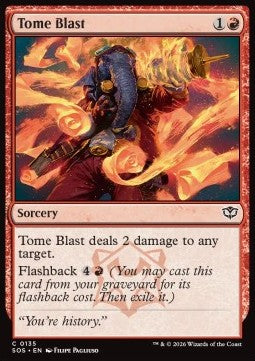 Tome Blast - Secrets of Strixhaven (Common) [SOS-135]