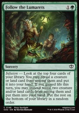 Follow the Lumarets - Secrets of Strixhaven (Common) [SOS-148]