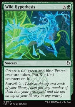 Wild Hypothesis - Secrets of Strixhaven (Common) [SOS-167]