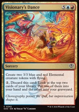 Visionary's Dance - Secrets of Strixhaven (Common) [SOS-242]