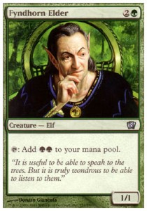 Fyndhorn Elder - Eighth Edition (Uncommon) [8ED-251]